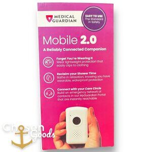 Medical Guardian Home 2.0 Complete Device Kit W Fall Sensor Home Care Elderly